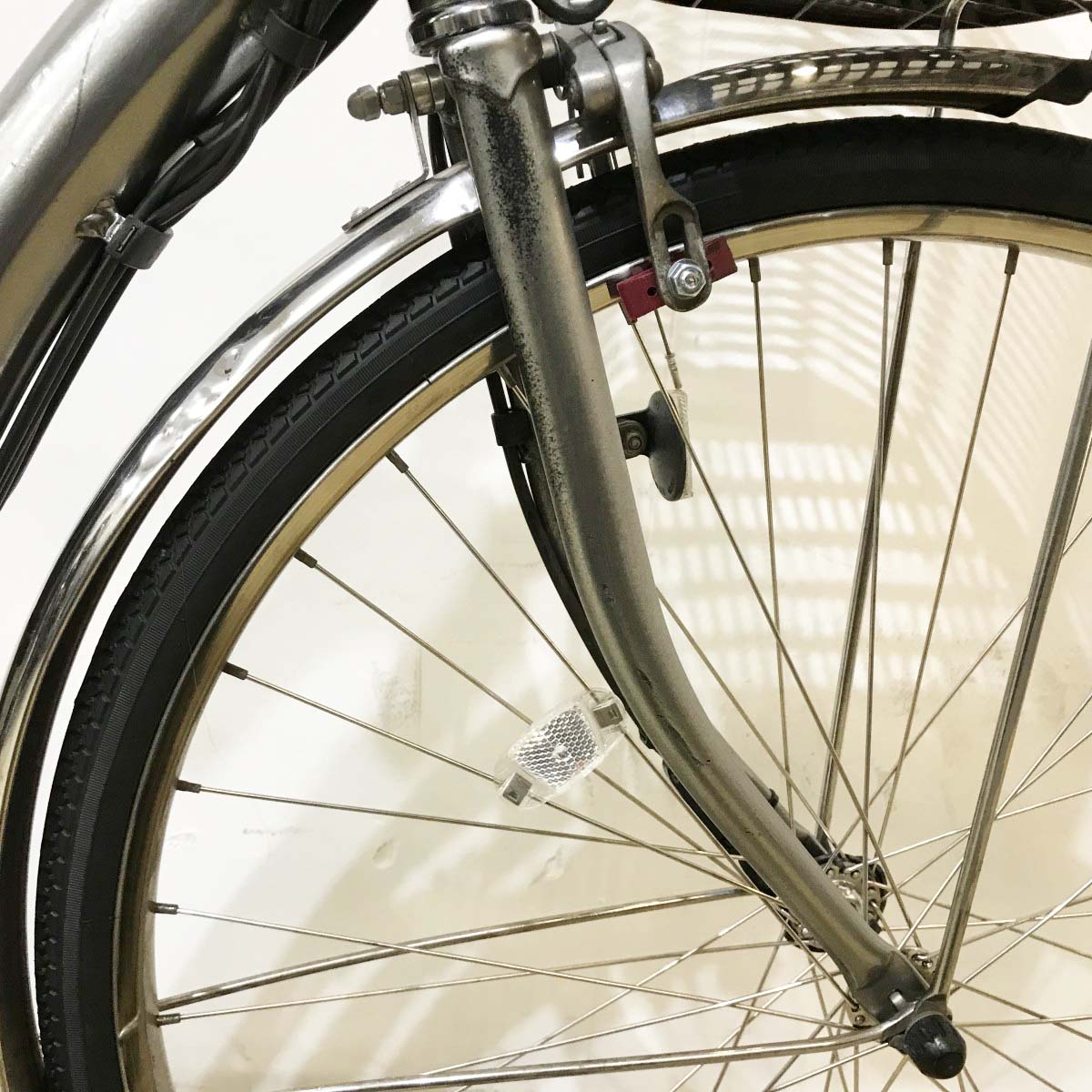ブリヂストン アシスタU DX シルバー 26インチ KL092 【中古車】