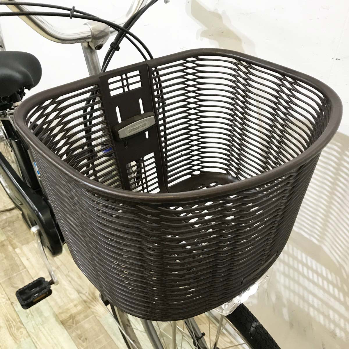 中古電動自転車 ブリヂストン アシスタU DX シルバー 26インチ KL092