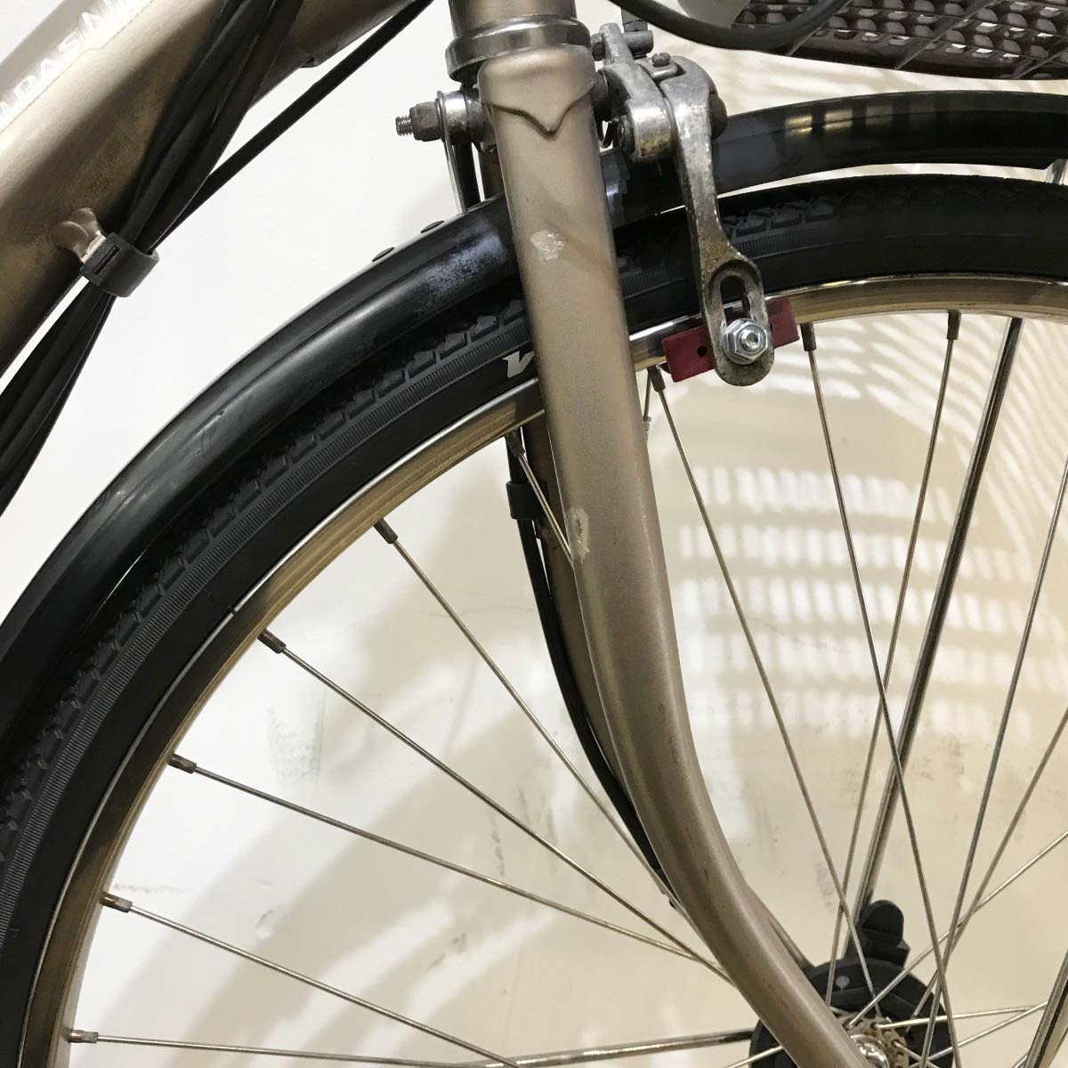 中古電動自転車 ヤマハ PAS ナチュラL ゴールド 26インチ KL094