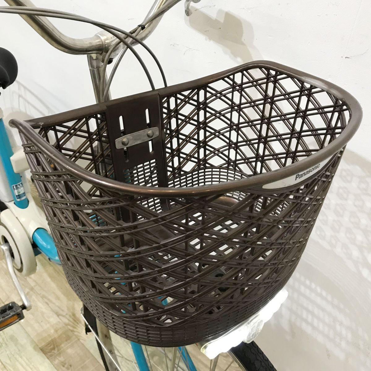 中古電動自転車 パナソニック ビビDX ブルー 26インチ KL096