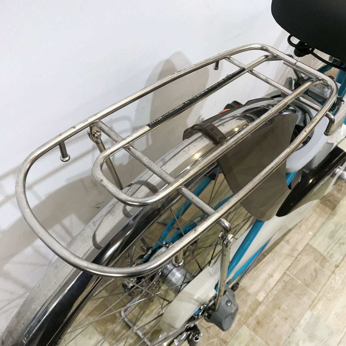 中古電動自転車 パナソニック ビビDX ブルー 26インチ KL096