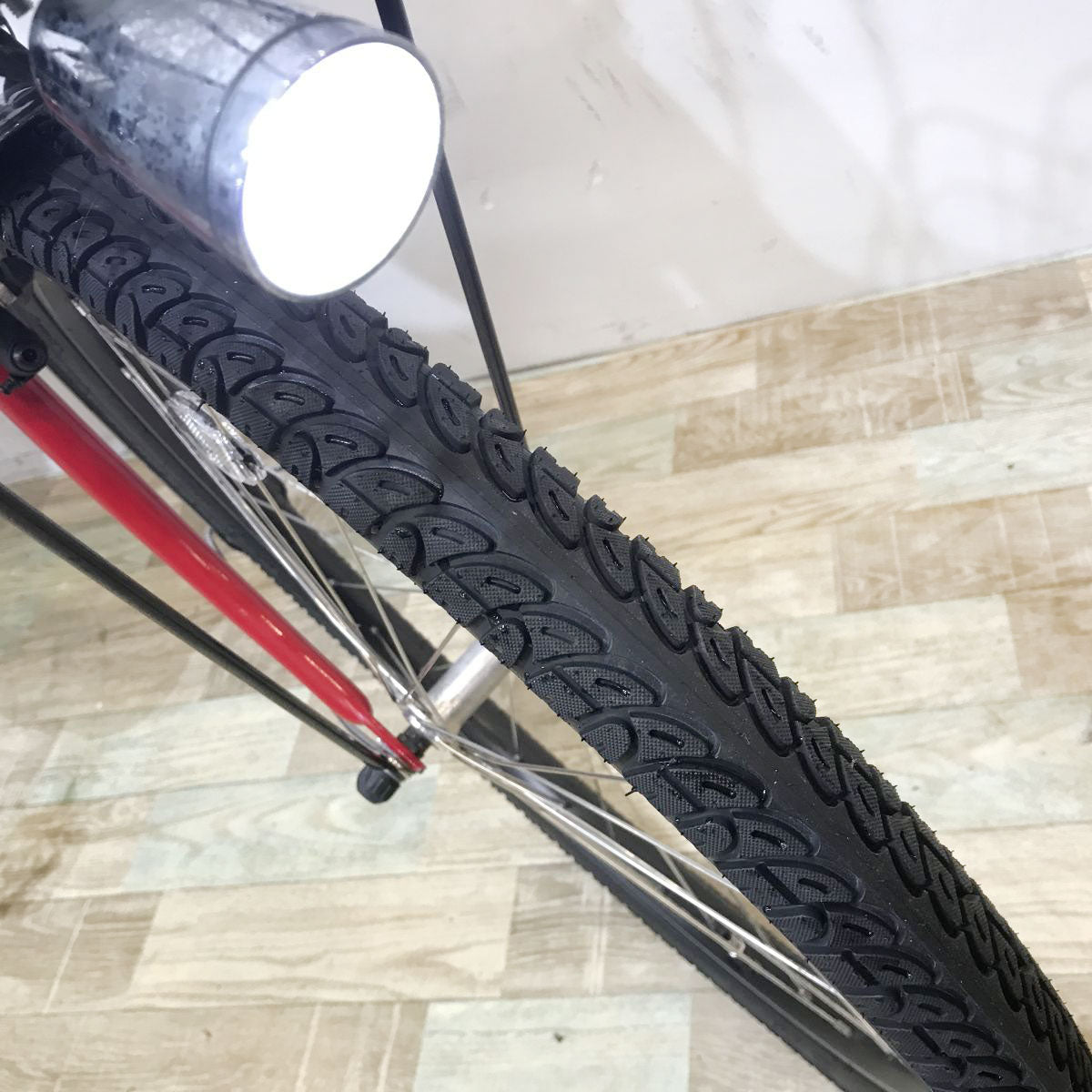 中古電動自転車 ブリヂストン ハイディツー レッド 26インチ KL101