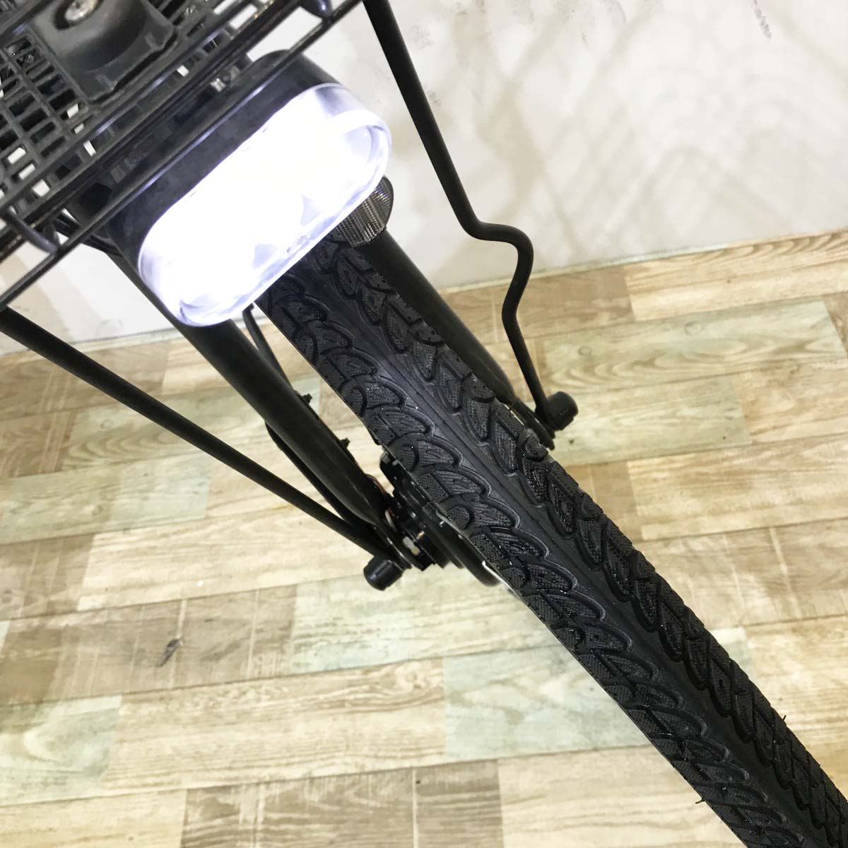 ブリヂストン ステップクルーズe（デュアルドライブ） カーキ 26インチ KL103 【中古車】
