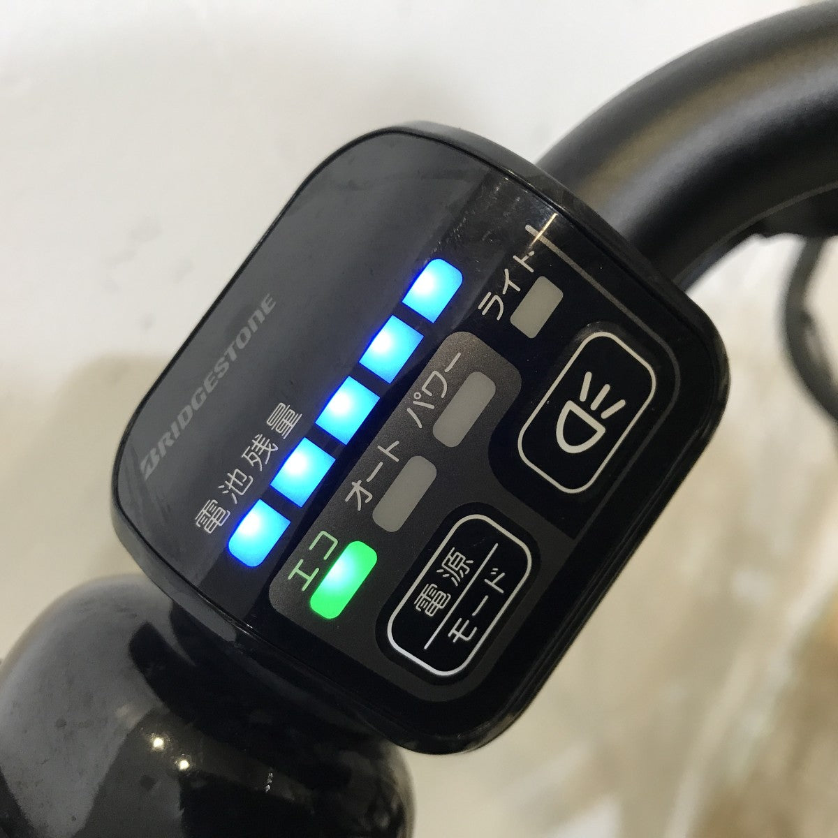 中古電動自転車 ブリヂストン ステップクルーズe カーキ 26インチ KL103