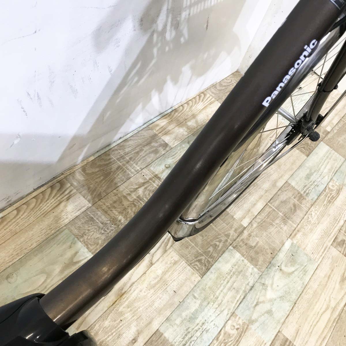 中古電動自転車 パナソニック ビビDX ブラウン 26インチ KL104