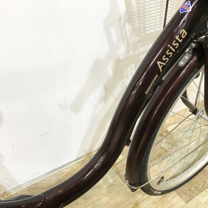 ブリヂストン アシスタベーシック ブラウン 26インチ KL109 【中古車】