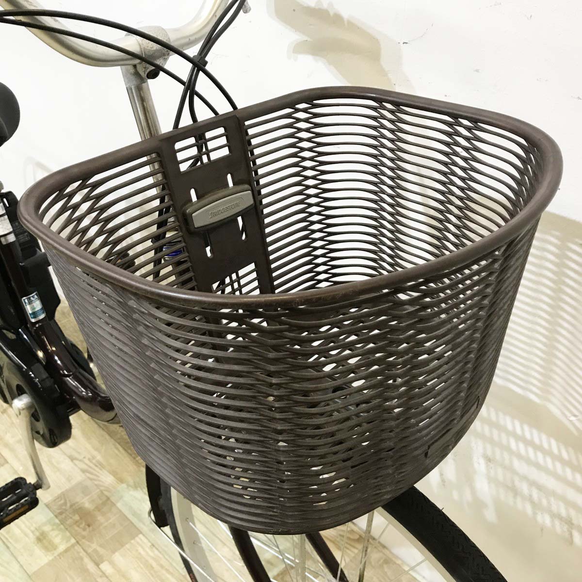 中古電動自転車 ブリヂストン アシスタベーシック ブラウン 26インチ KL109