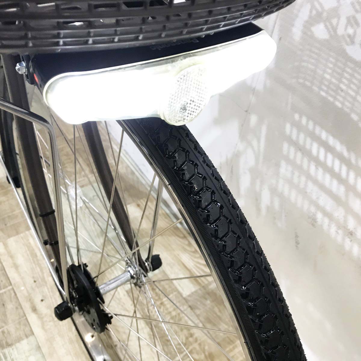 中古電動自転車 パナソニック ビビDX ブラウン 26インチ KL112