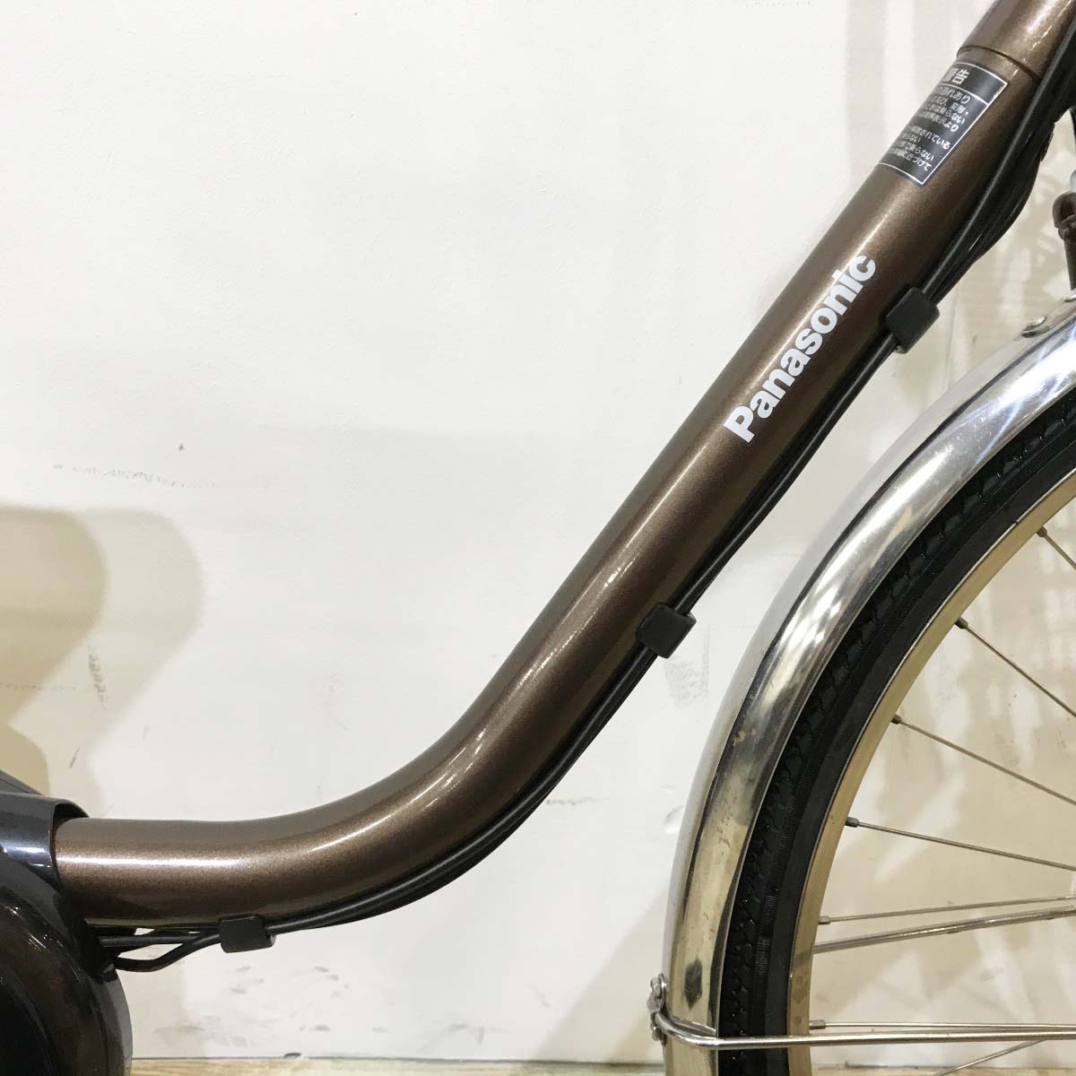 中古電動自転車 パナソニック ビビDX ブラウン 26インチ KL112