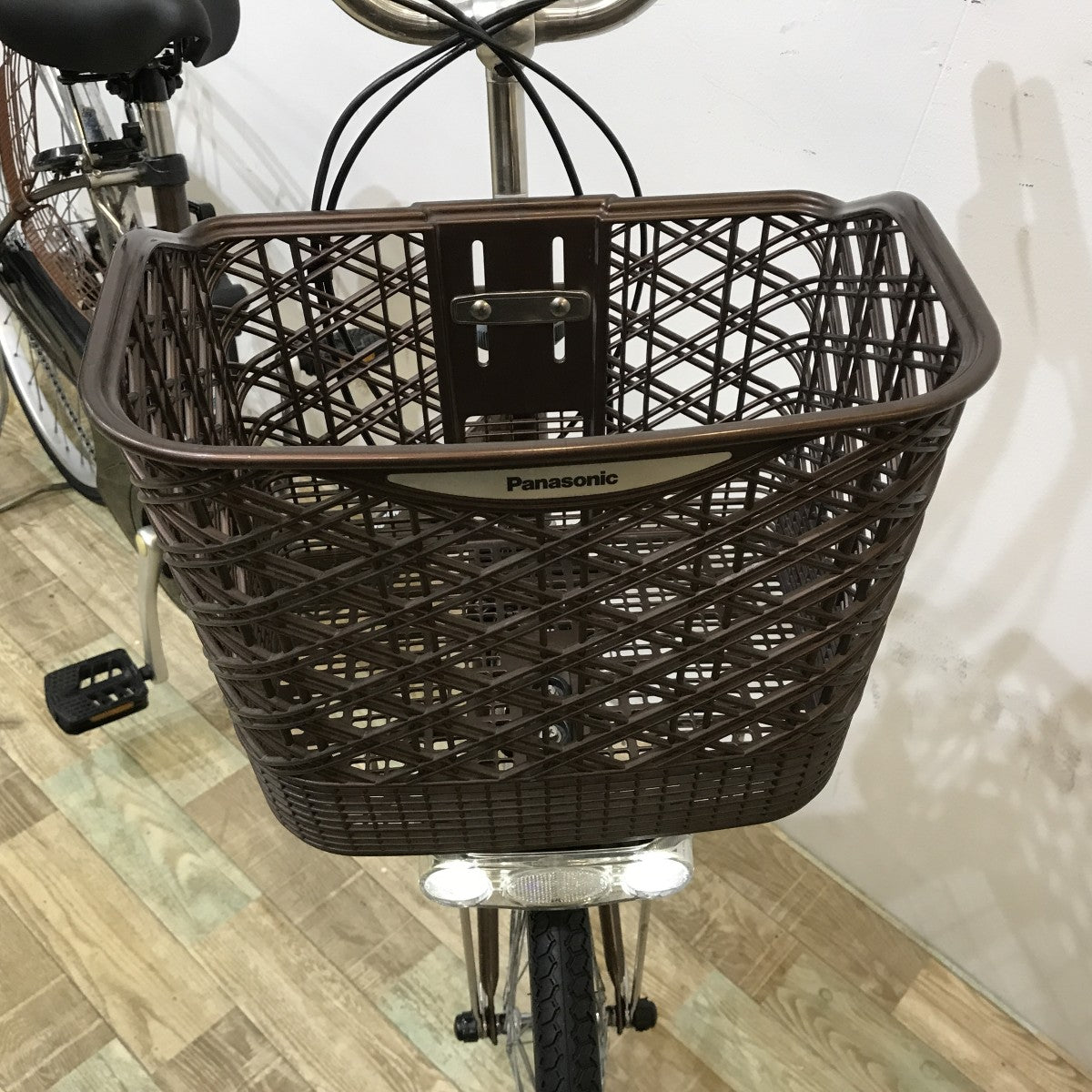 中古電動自転車 パナソニック ビビTX ブラウン 26インチ KL113
