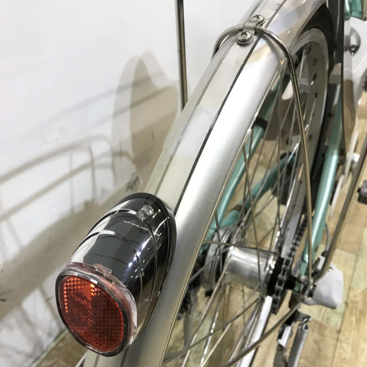中古電動自転車 パナソニック ビビライトU グリーン 26インチ KL114
