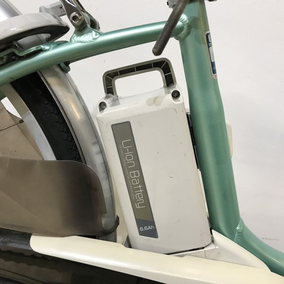 中古電動自転車 パナソニック ビビライトU グリーン 26インチ KL114