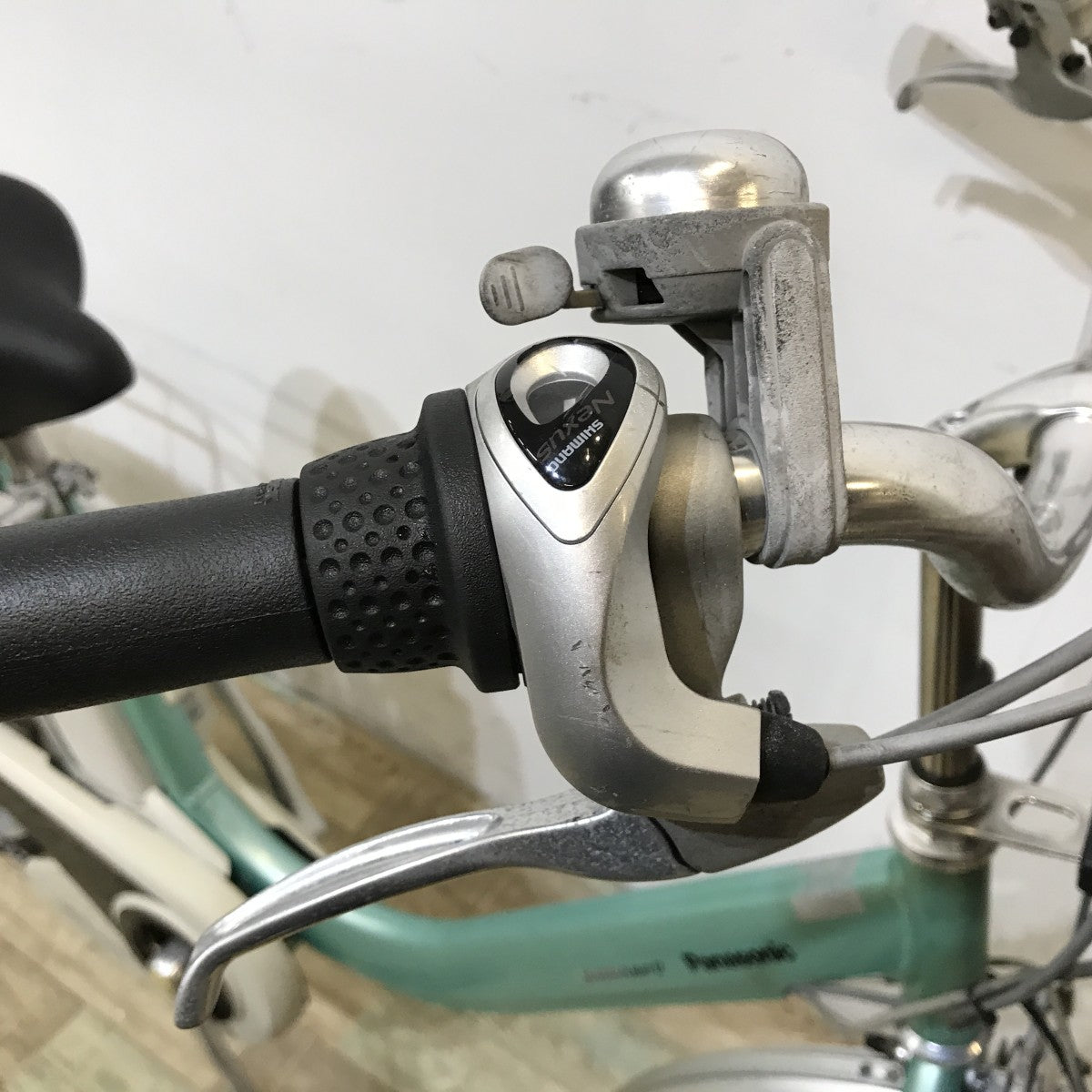 中古電動自転車 パナソニック ビビライトU グリーン 26インチ KL114