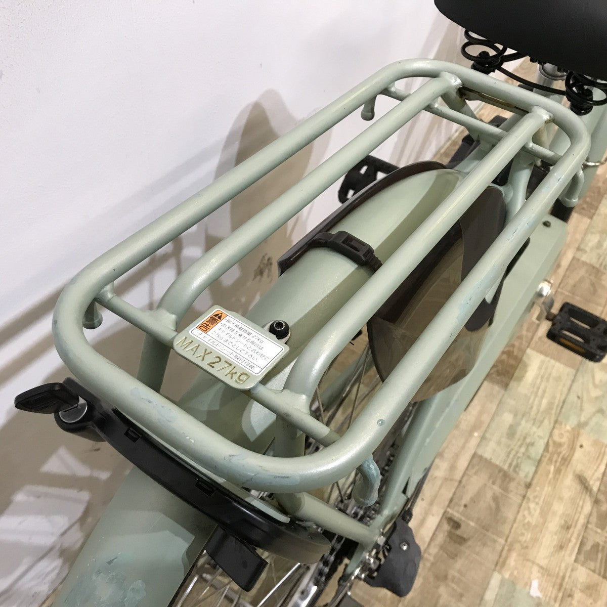 中古電動自転車 ヤマハ PAS ウィズDX グリーン 26インチ KL116