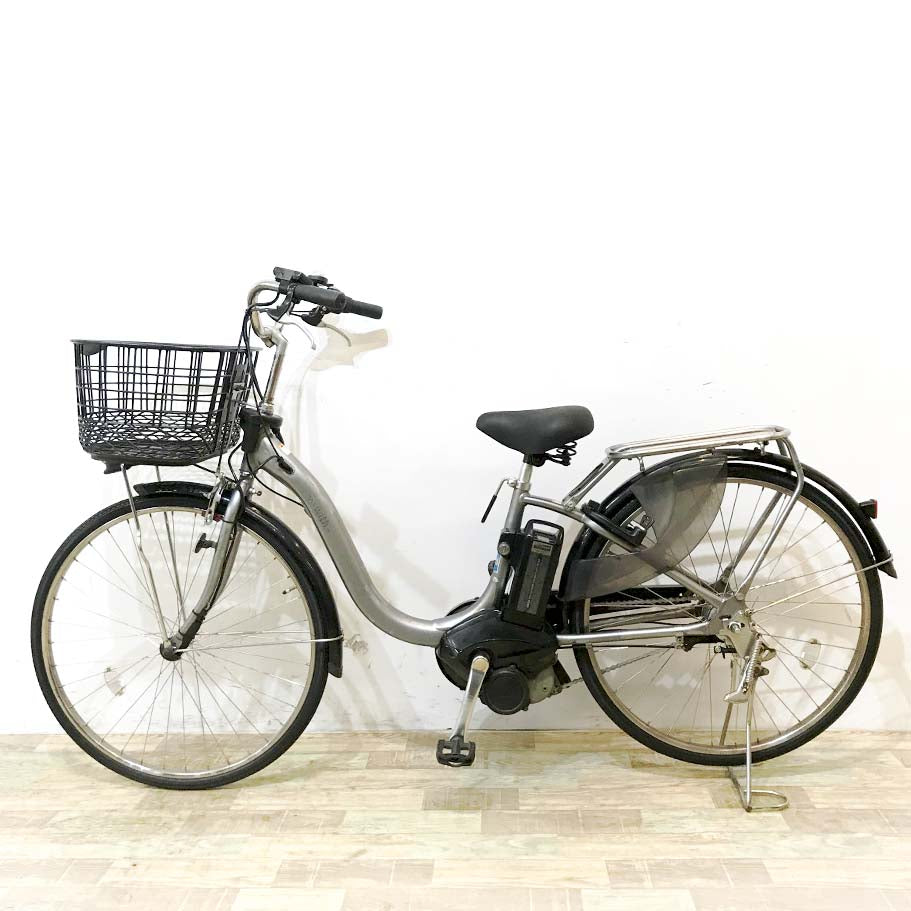 中古電動自転車 ヤマハ PAS ウィズ シルバー 26インチ KL119