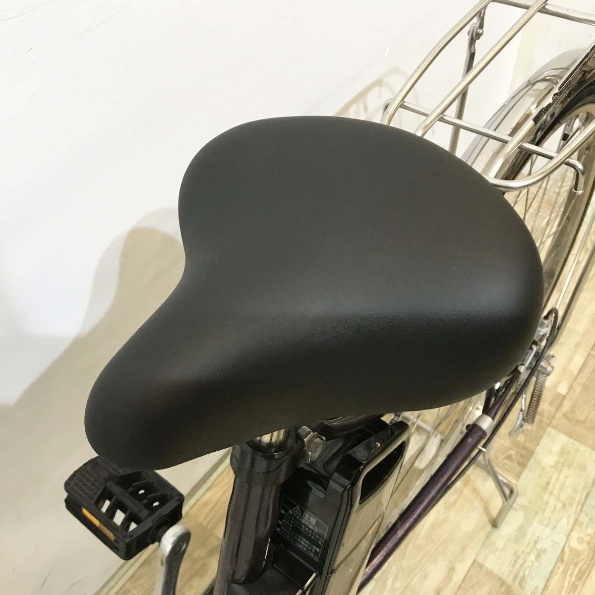 中古電動自転車 パナソニック ビビDX パープル 26インチ KL120
