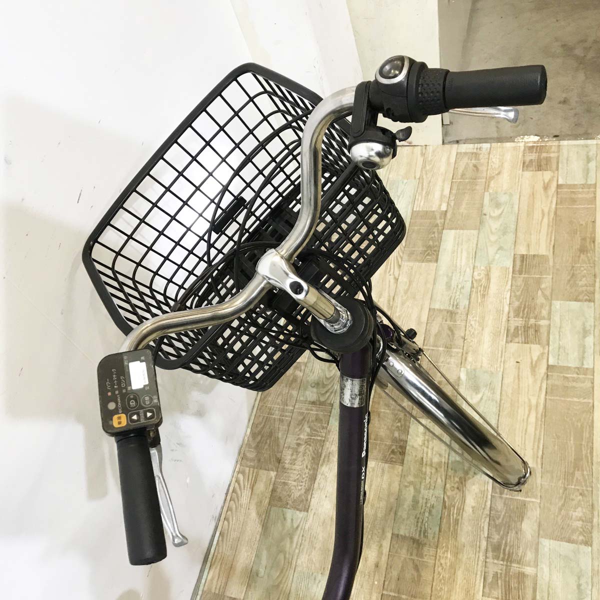 中古電動自転車 パナソニック ビビDX パープル 26インチ KL120
