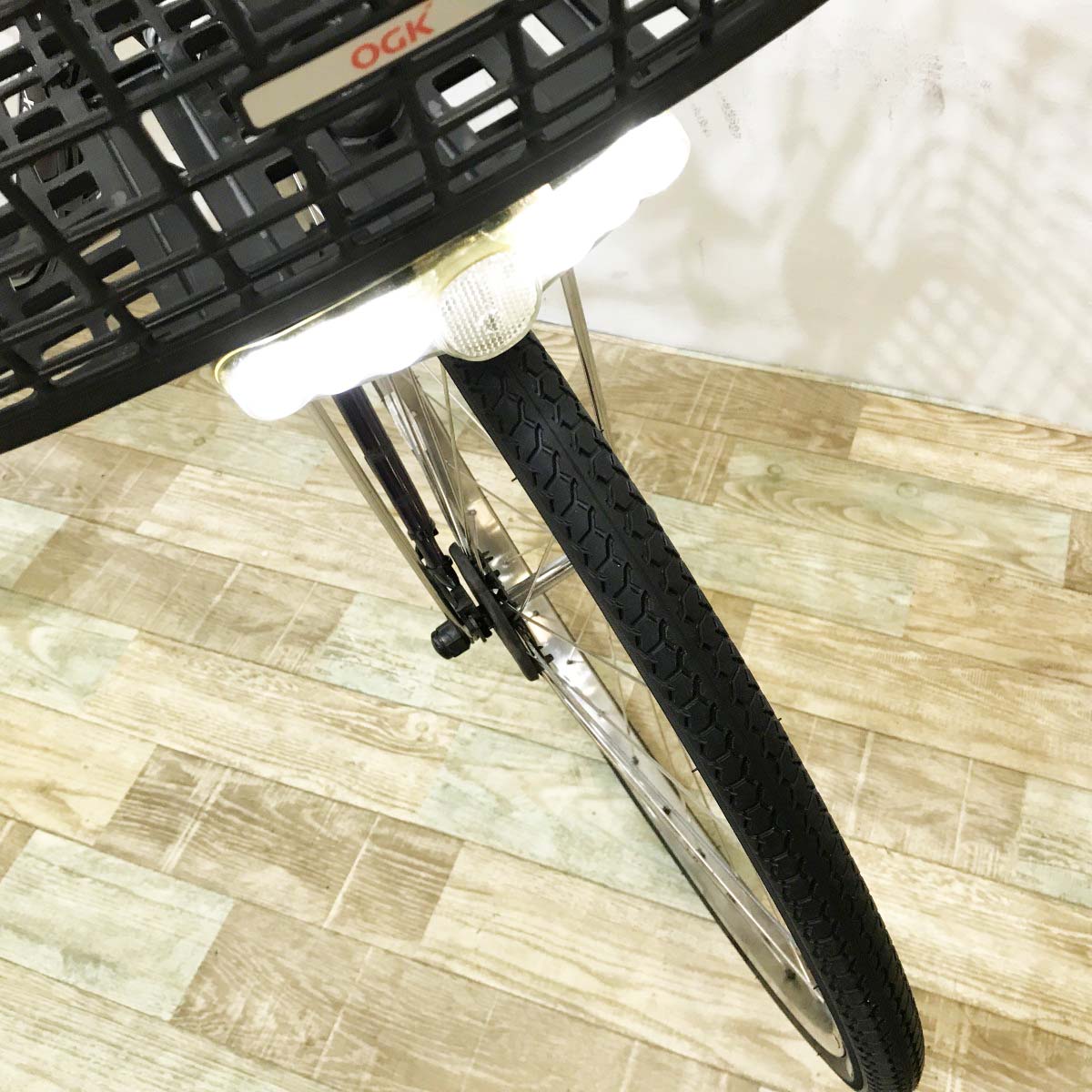 中古電動自転車 パナソニック ビビDX パープル 26インチ KL120