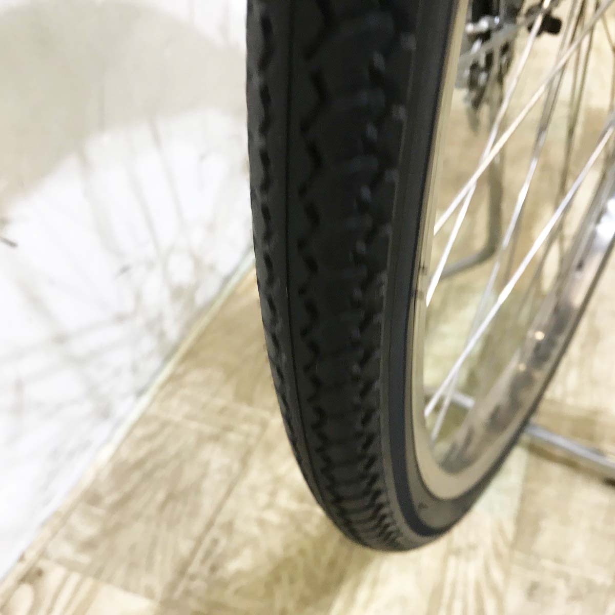 中古電動自転車 パナソニック ビビDX パープル 26インチ KL120