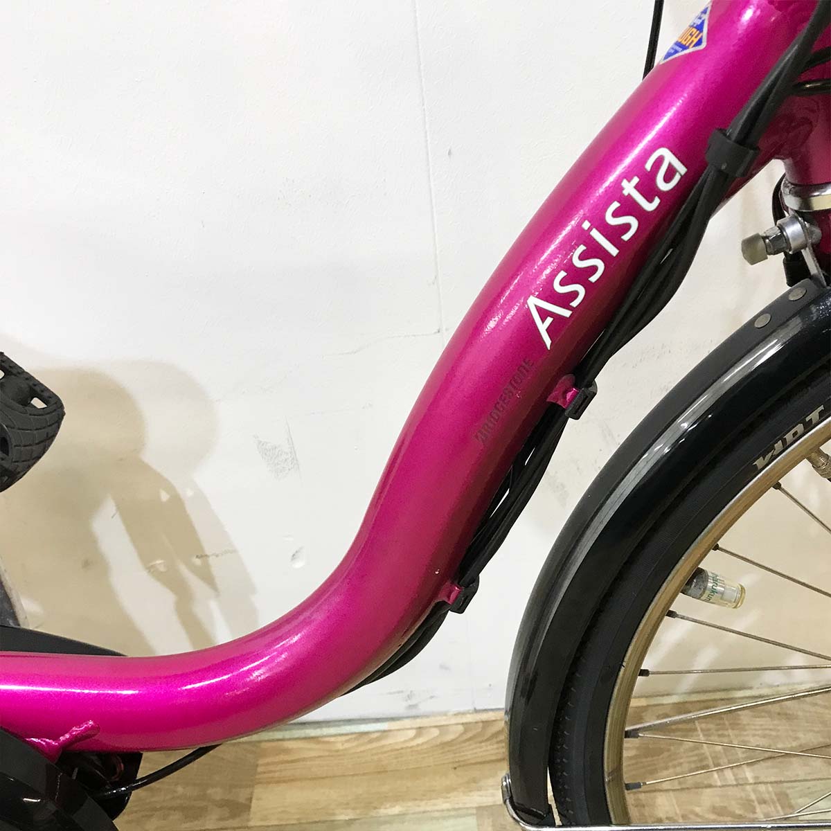 ブリヂストン アシスタ ピンク 24インチ KL121 【中古車】