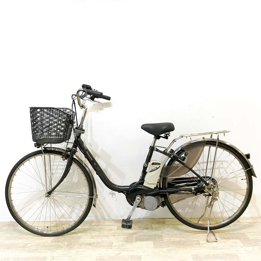 中古電動自転車 パナソニック ビビDX ブラック 26インチ KL123