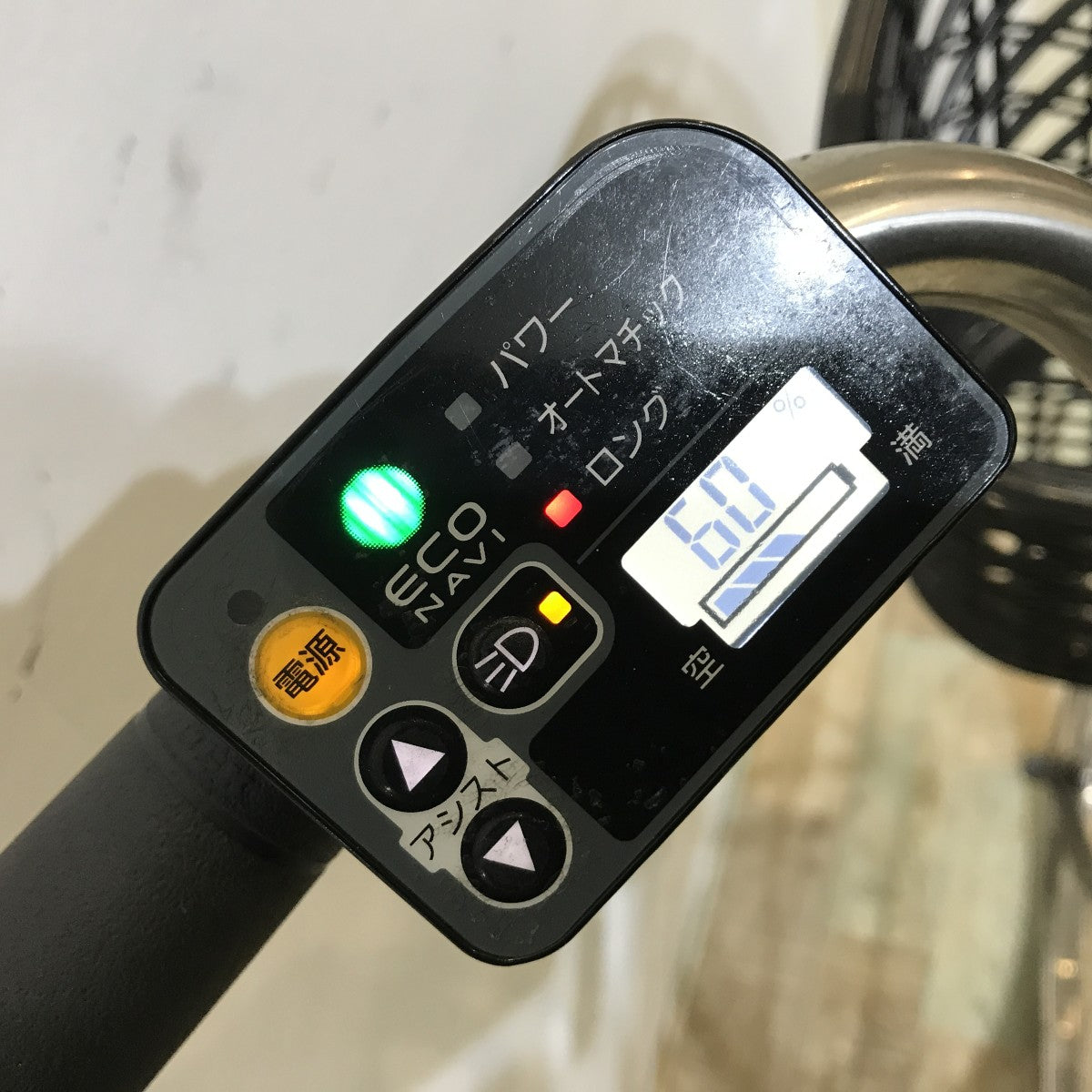 中古電動自転車 パナソニック ビビDX ブラック 26インチ KL123