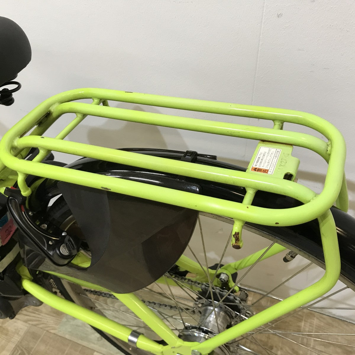 中古電動自転車 ヤマハ PAS ウィズ グリーン 26インチ KL124