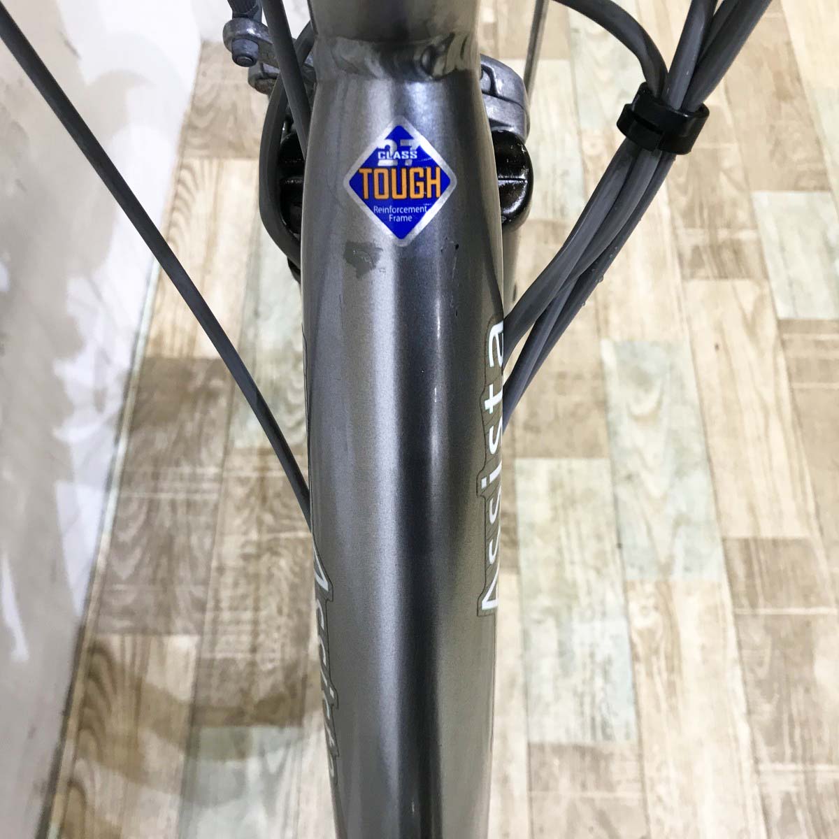 中古電動自転車 ブリヂストン アシスタ シルバー 26インチ KL126