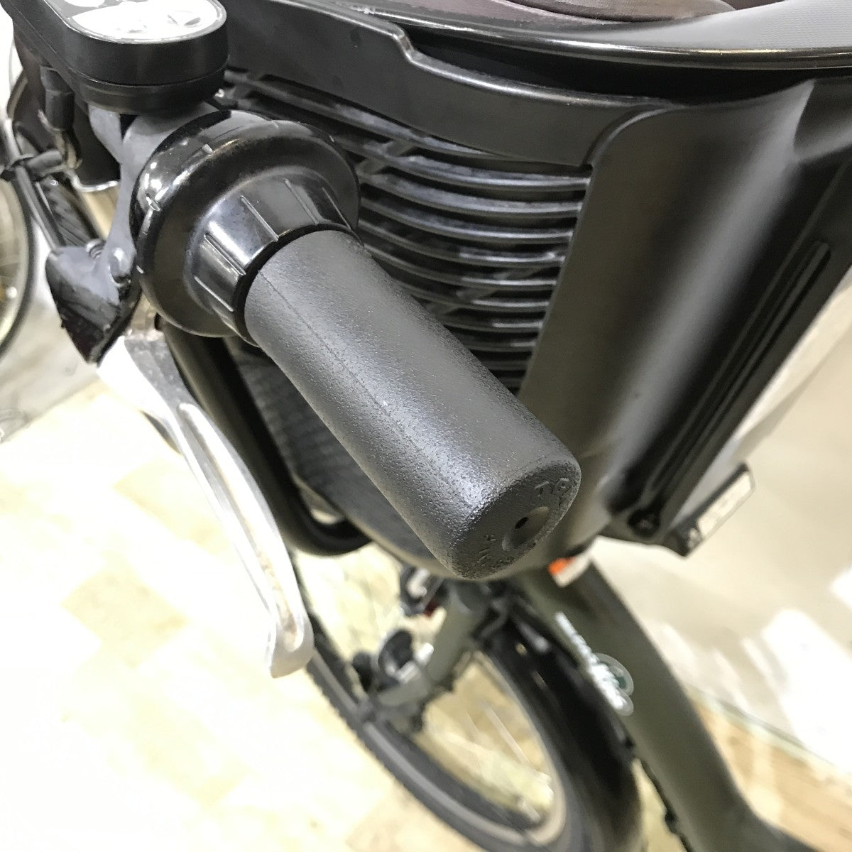 中古電動自転車 ヤマハ PAS キッスミニ カーキ 20インチ KL127