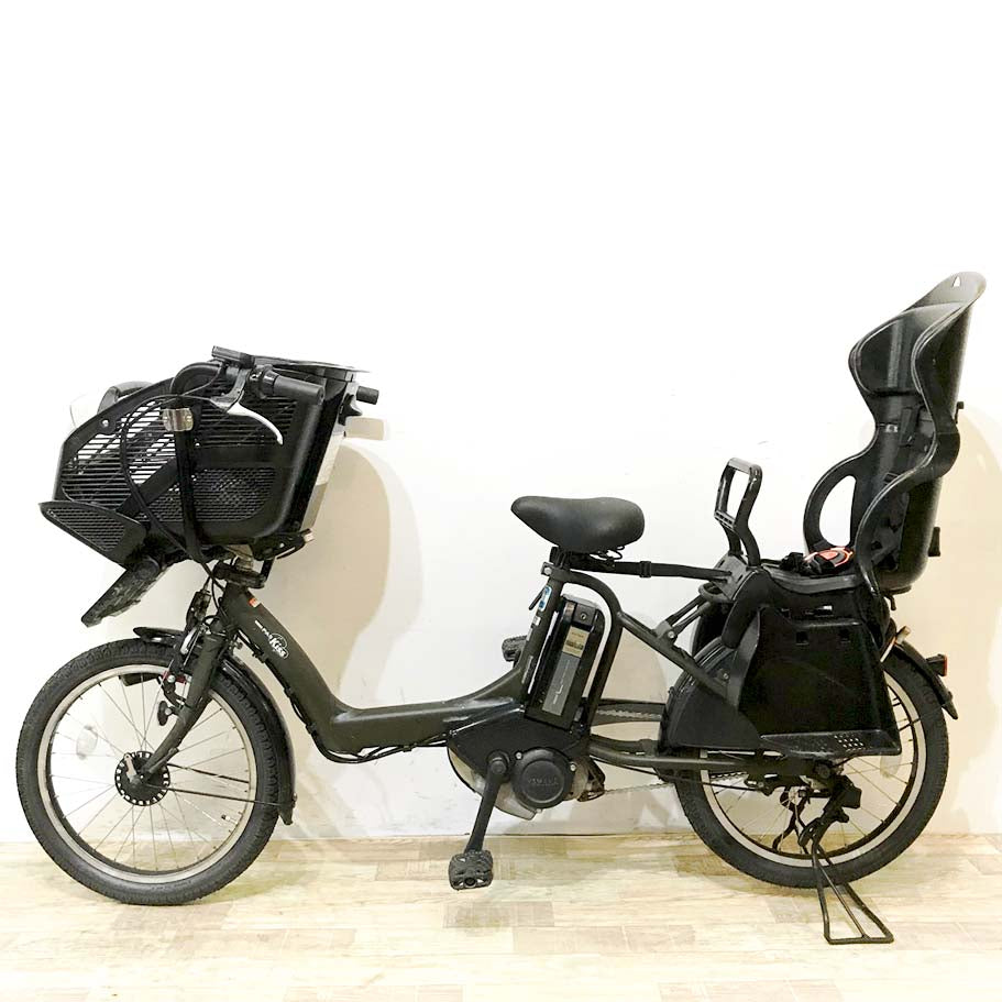 中古電動自転車 ヤマハ PAS キッスミニ カーキ 20インチ KL127