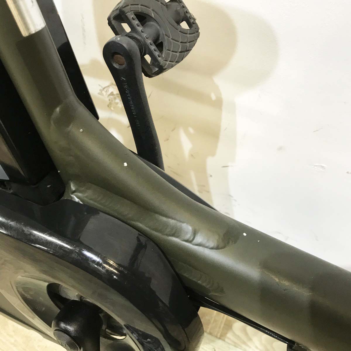 中古電動自転車 ヤマハ PAS キッスミニ カーキ 20インチ KL127