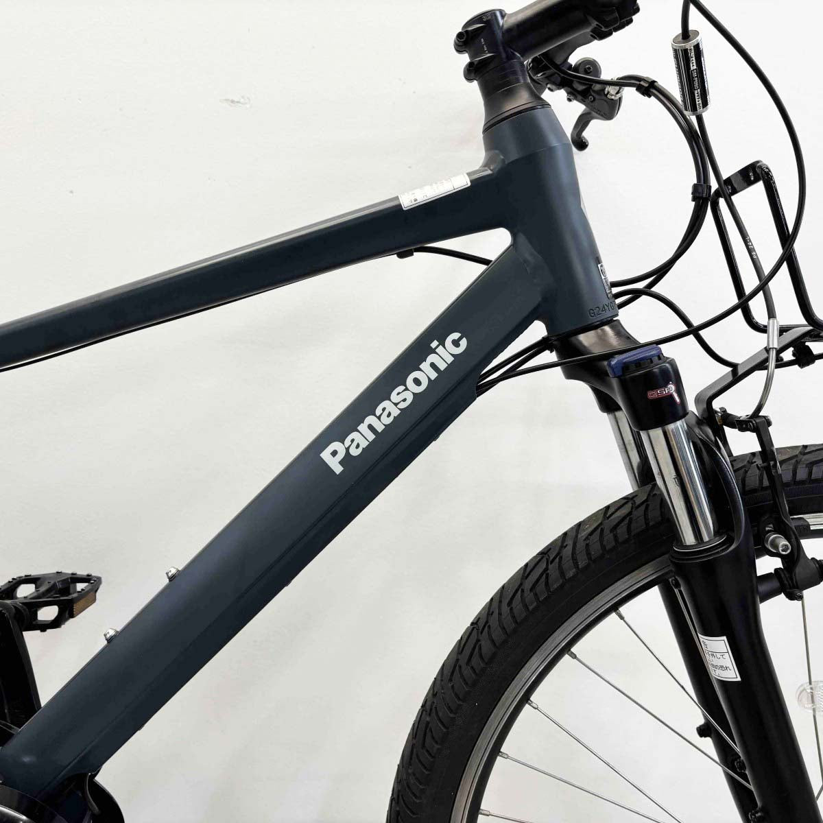 中古電動自転車 パナソニック ハリヤ ネイビー 26インチ SR429Y