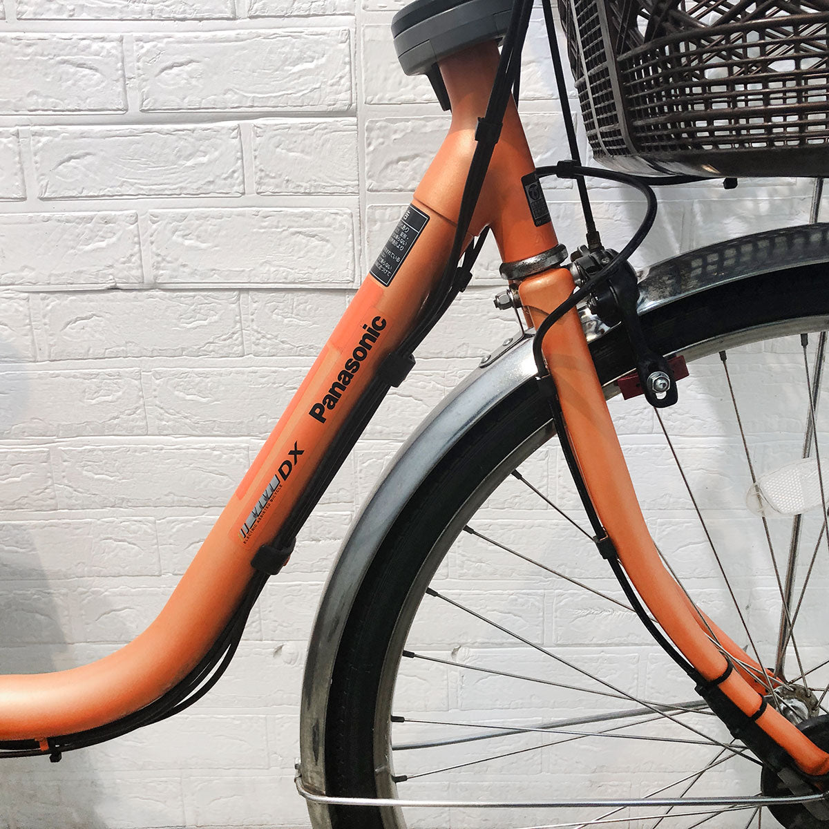中古電動自転車 パナソニック ビビ DX オレンジ 26インチ YE080 – e 