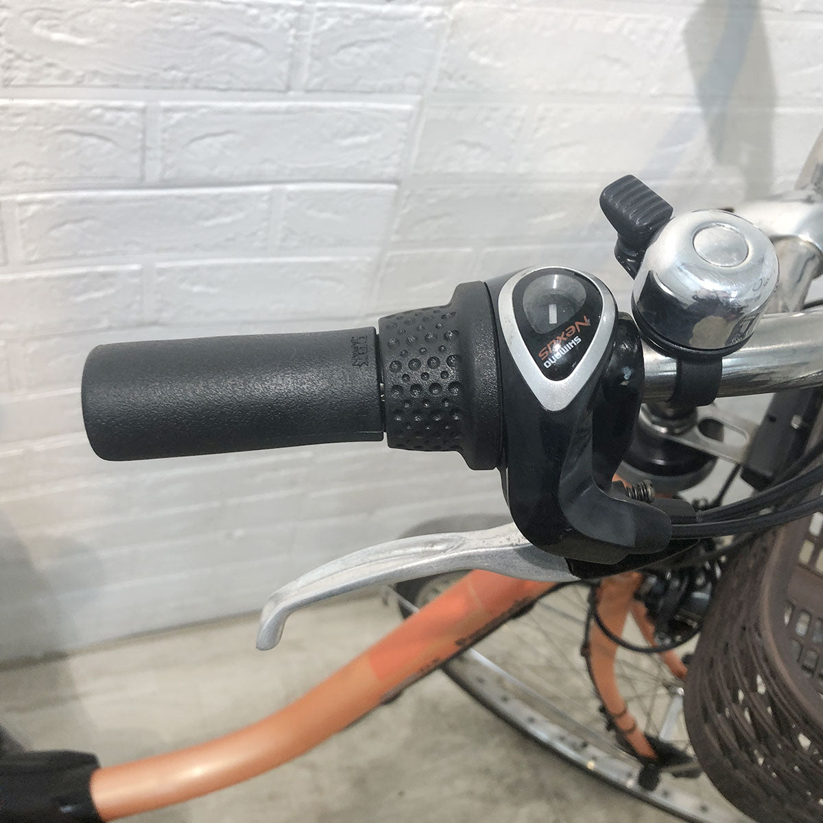 中古電動自転車 パナソニック ビビ DX オレンジ 26インチ YE080