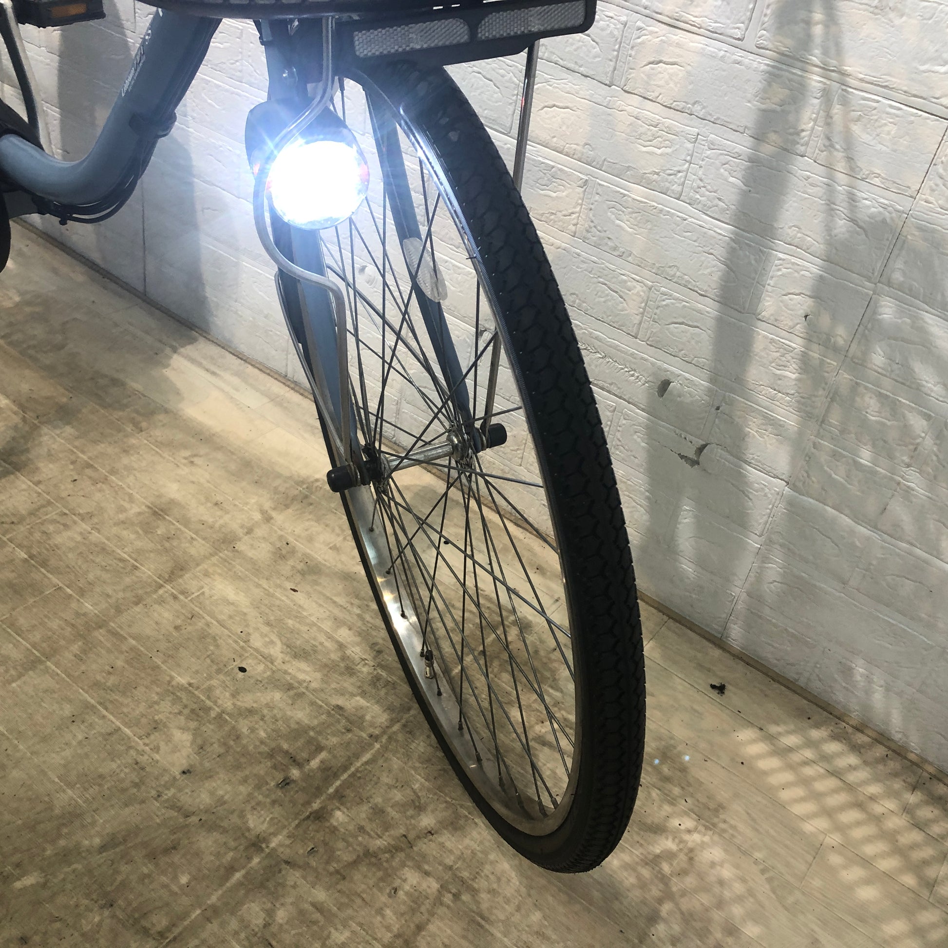中古電動自転車 パナソニック ビビ SS ブルー 26インチ YE081