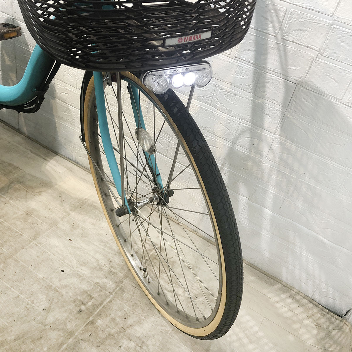 中古電動自転車 ヤマハ パスナチュラ 26インチ ネイビー 横浜 №3617 中古電動自転車 ヤマハ PAS ナチュラ L ネイビー 26インチ KC043 – e