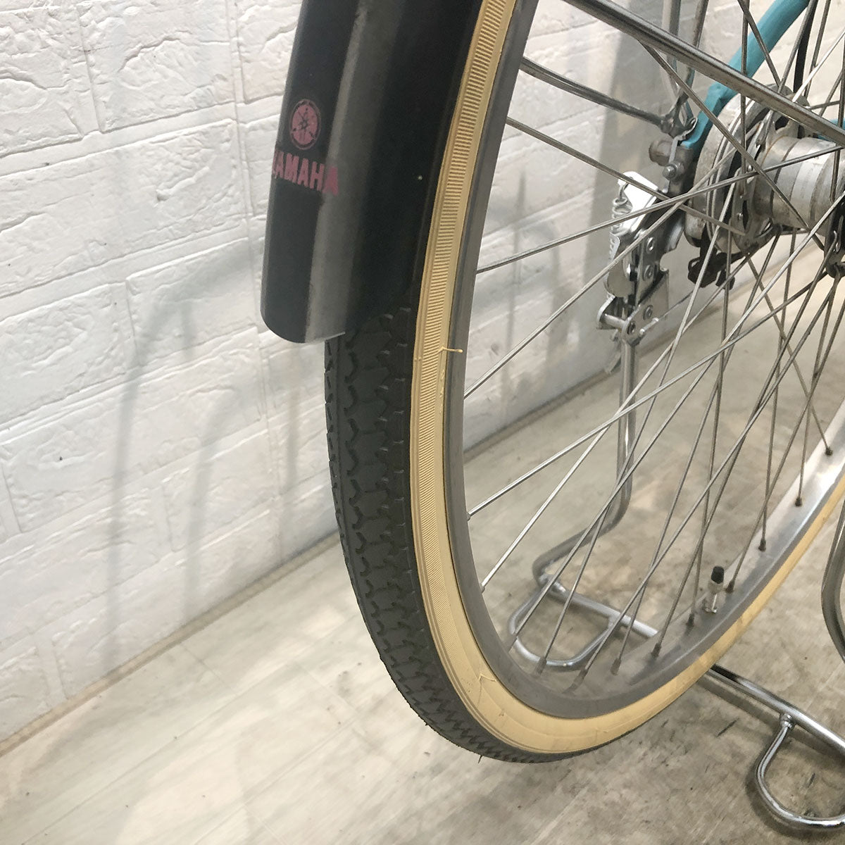 中古電動自転車 ヤマハ PAS ナチュラ L ブルー 26インチ YE083