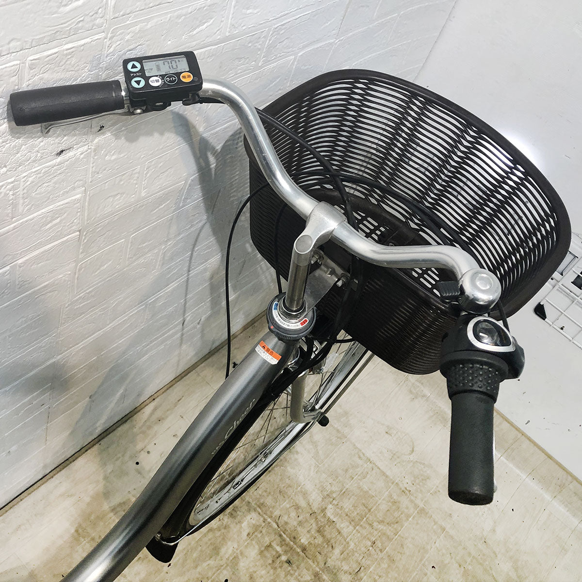 中古電動自転車 ヤマハ PAS Cheer パス チア シルバー 26インチ YE085