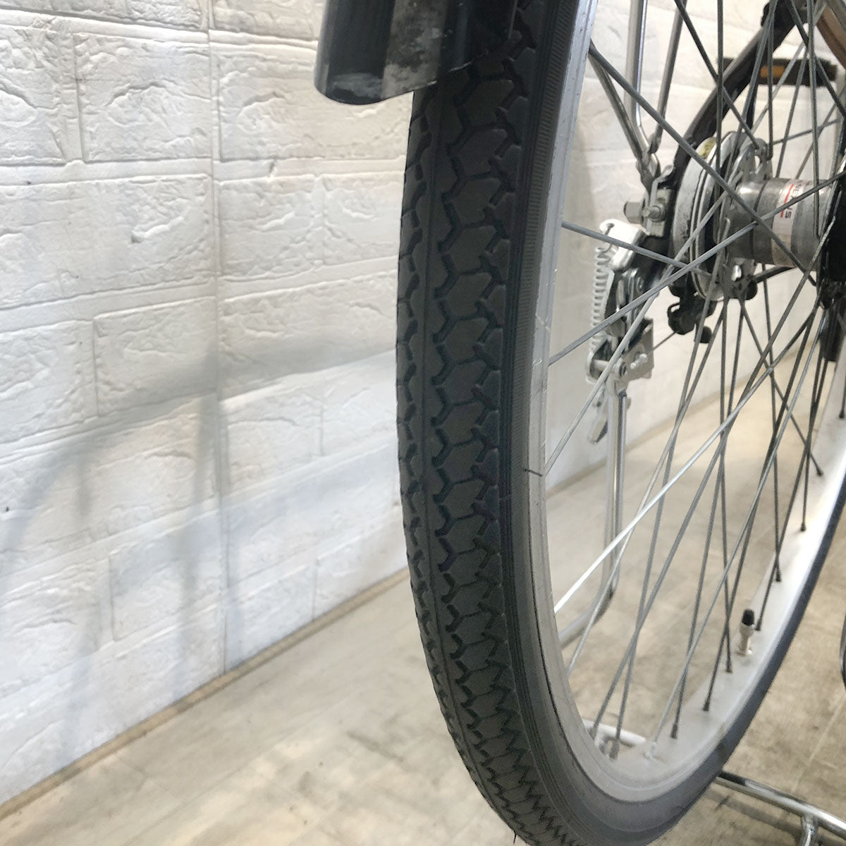 ブリヂストン アシスタ DX ブラウン 26インチ YE096 【中古車】