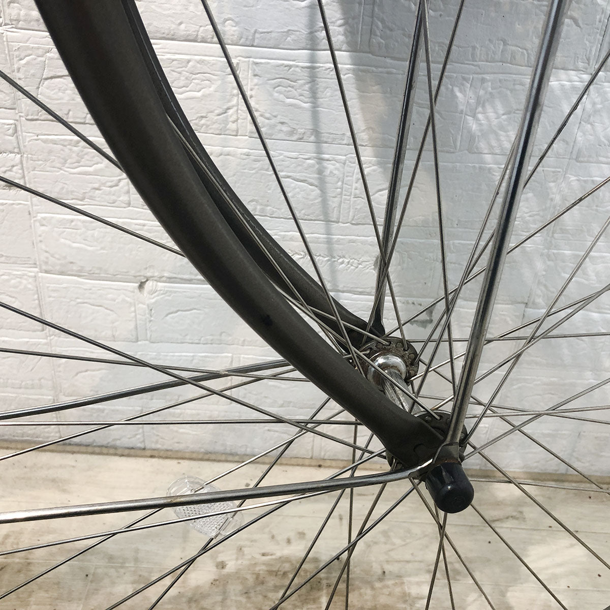 中古電動自転車 訳あり パナソニック ビビ DX ブラウン 26インチ YE098