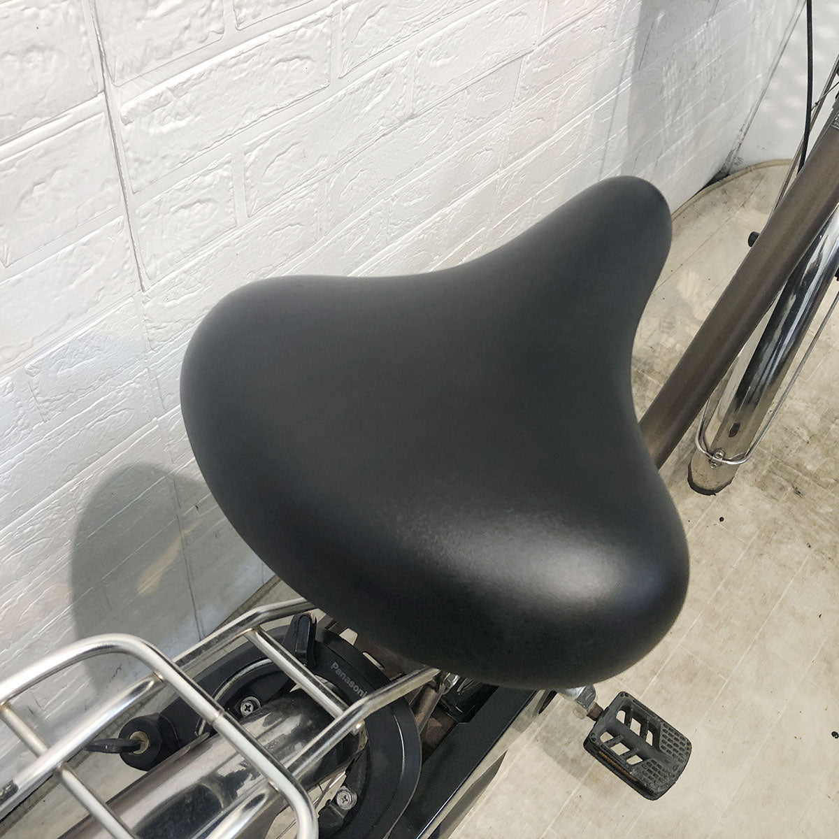 中古電動自転車 訳あり パナソニック ビビ DX ブラウン 26インチ YE098