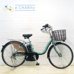 ブリヂストン アシスタ DX ミント グリーン 24インチ YE137 【中古車】