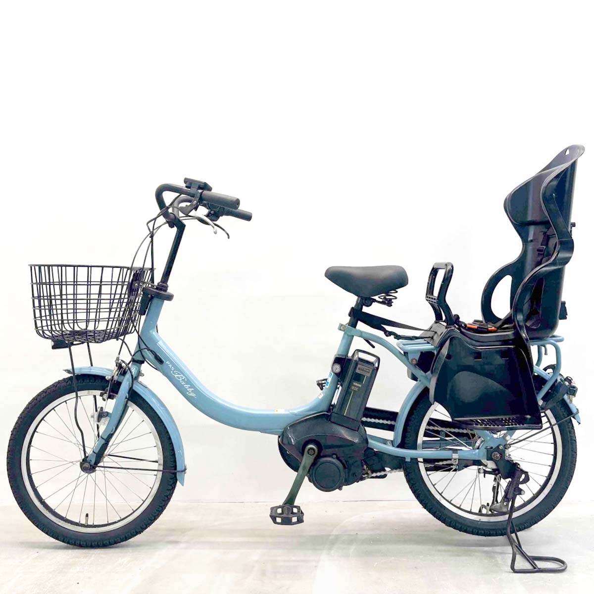 中古電動自転車 ヤマハ PAS バビーアン ブルー 20インチ YJ142