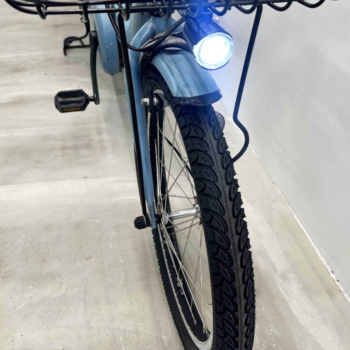 中古電動自転車 ヤマハ PAS バビーアン ブルー 20インチ YJ142