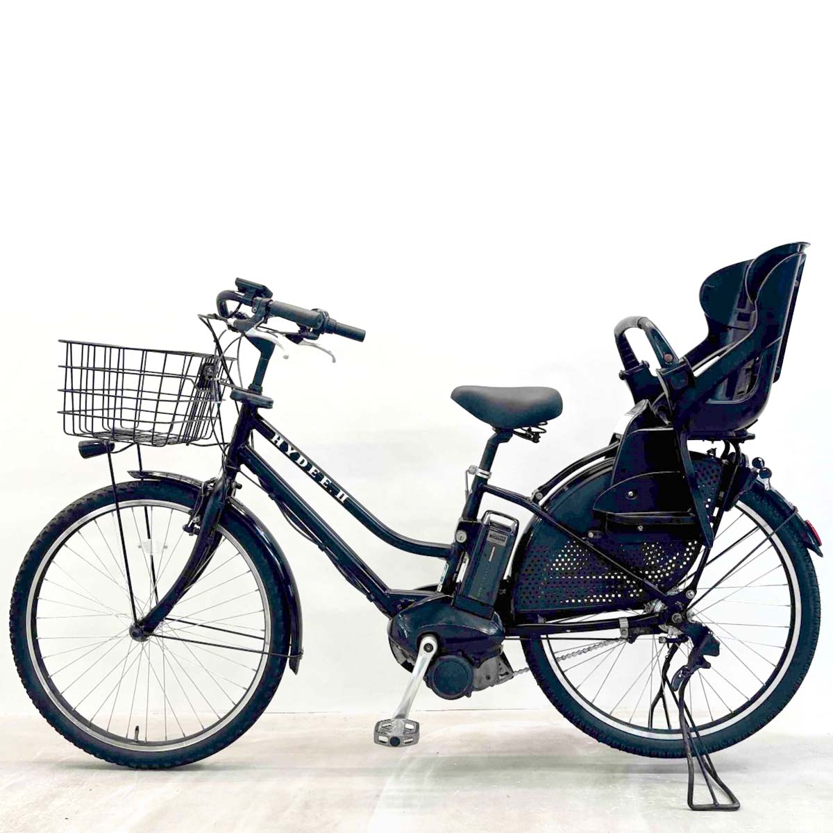 中古電動自転車 ブリヂストン ハイディ2 ブラック 26インチ YJ144