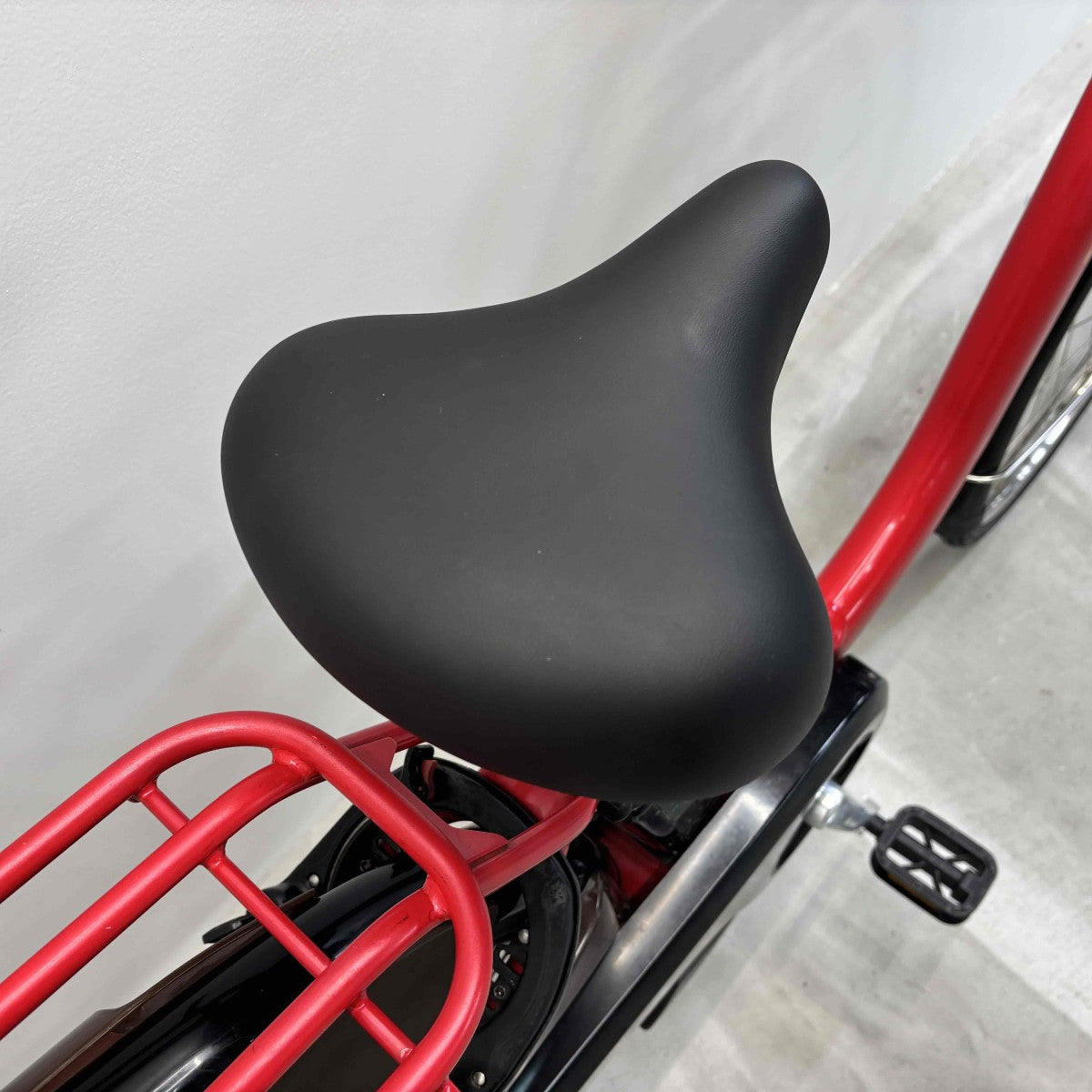 中古電動自転車 ヤマハ PAS ウィズ レッド 26インチ YJ148
