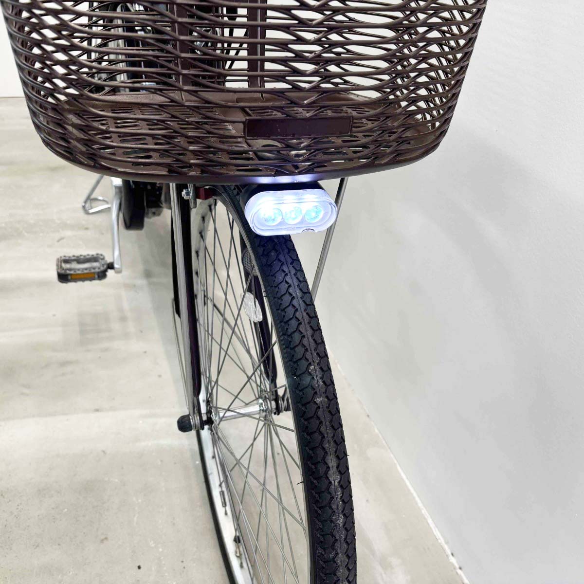 中古電動自転車 ブリヂストン アシスタベーシック ブラウン 24インチ YJ150