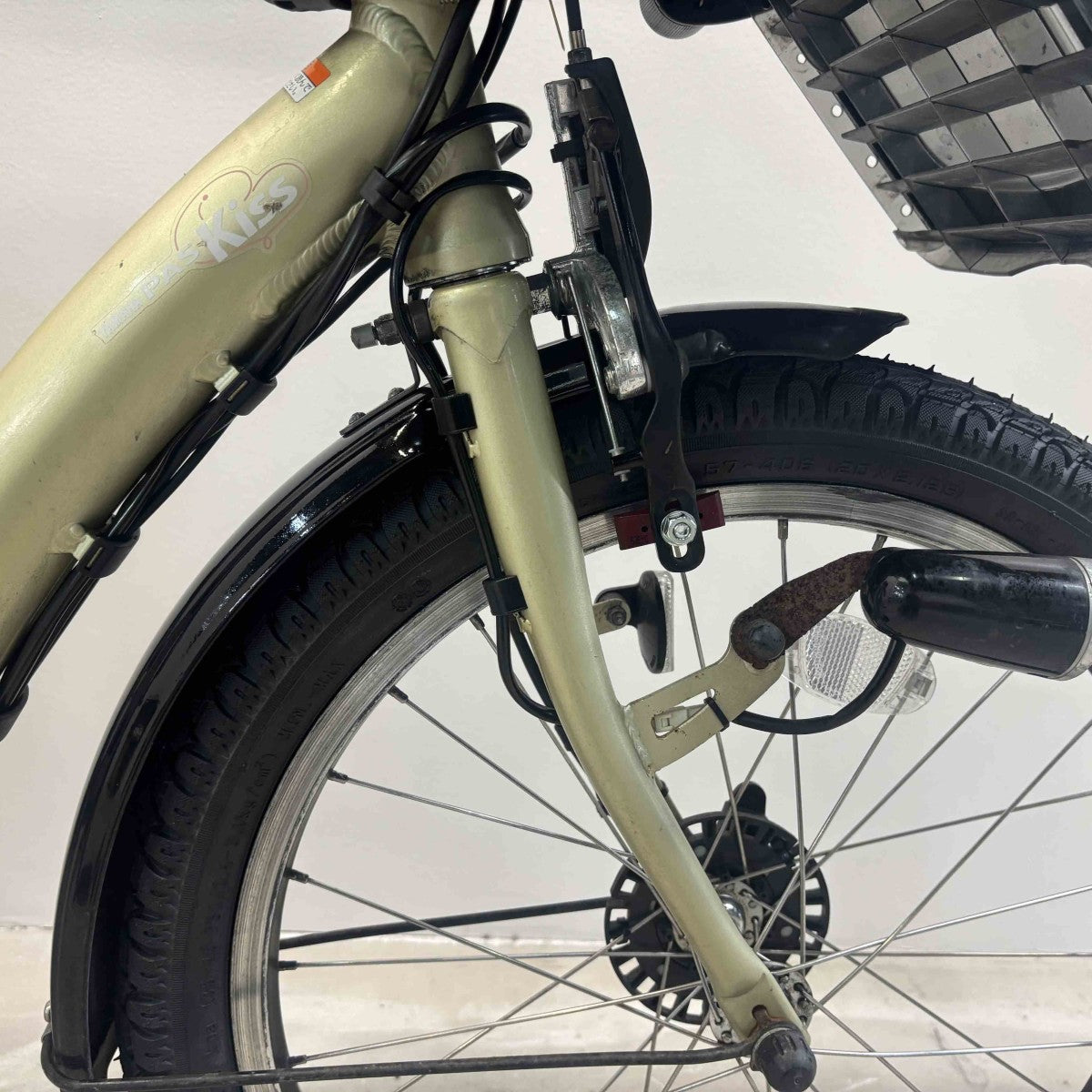中古電動自転車 ヤマハ PAS キッスミニ ゴールド 20インチ YK002
