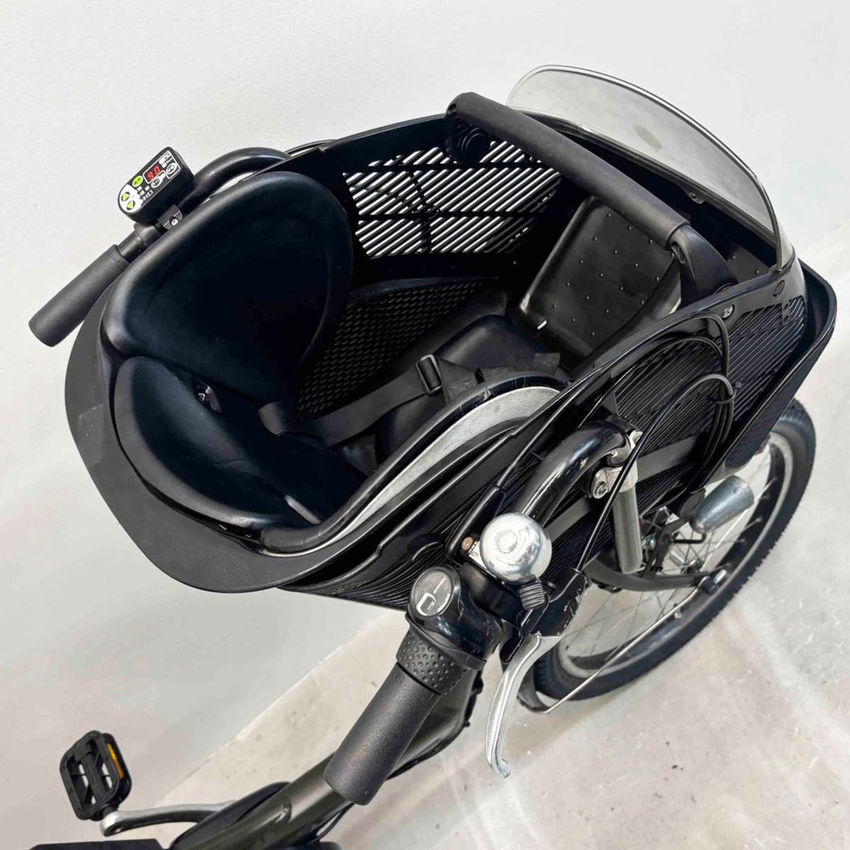 ブリヂストン アンジェリーノプティットe カーキ 20インチ YK003 【中古車】