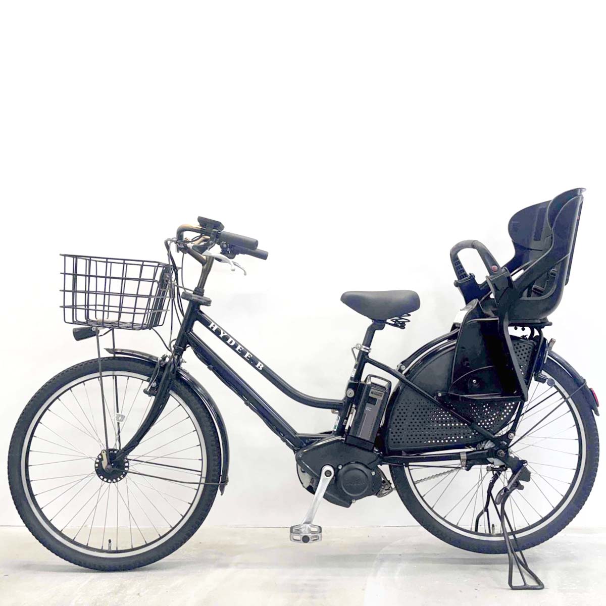 中古電動自転車 ブリヂストン ハイディB ブラック 26インチ YK008